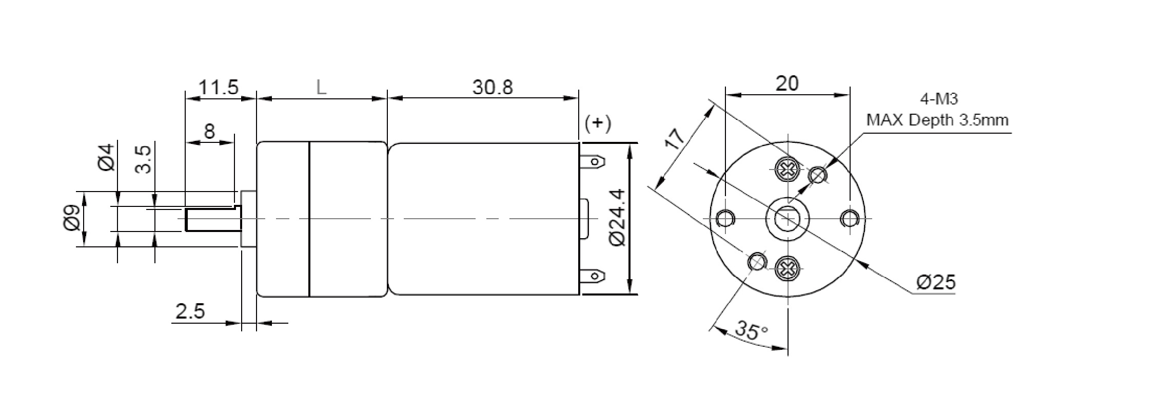 25MM LS25GA370 Dc Gear Motor, 12V Dc Gear MotorNINGOBO LEISON MOTOR